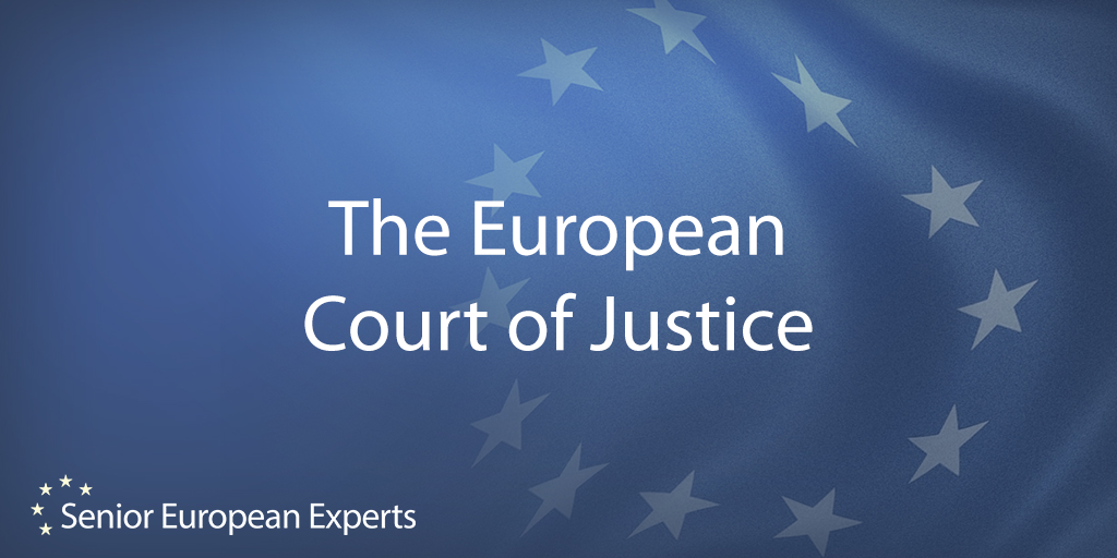 European International Analysts Group The European Court of Justice